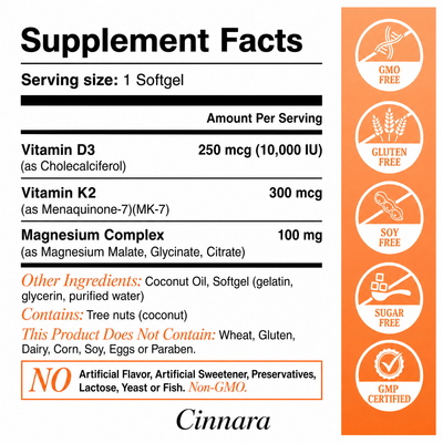 Vitamin D3 & K2